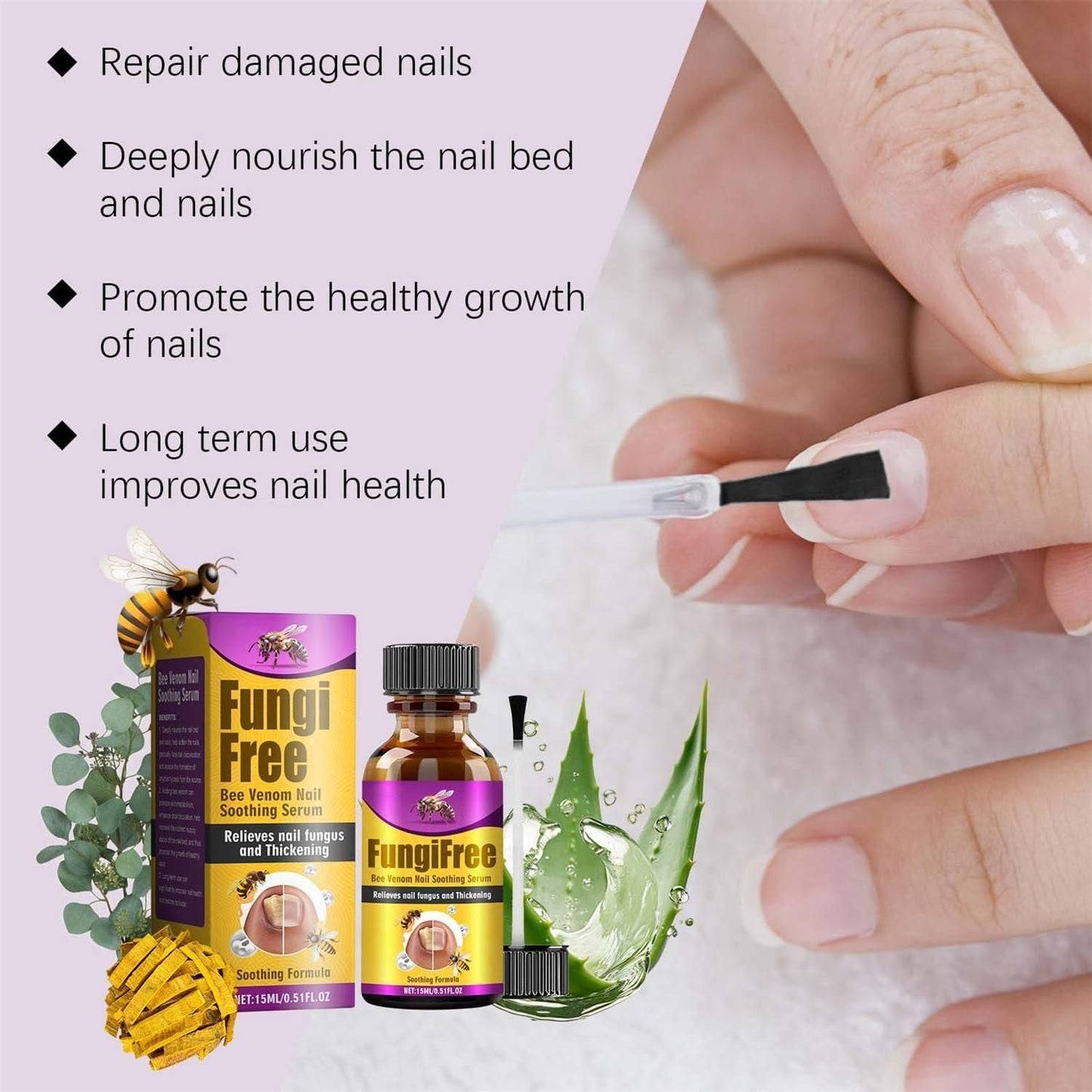 Bee Venom Nail Treatment Serum | 🔥BUY 1 GET 1 FREE🔥